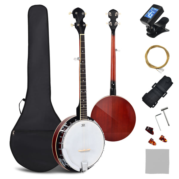 Sonart 5 String Geared Tunable Banjo with case