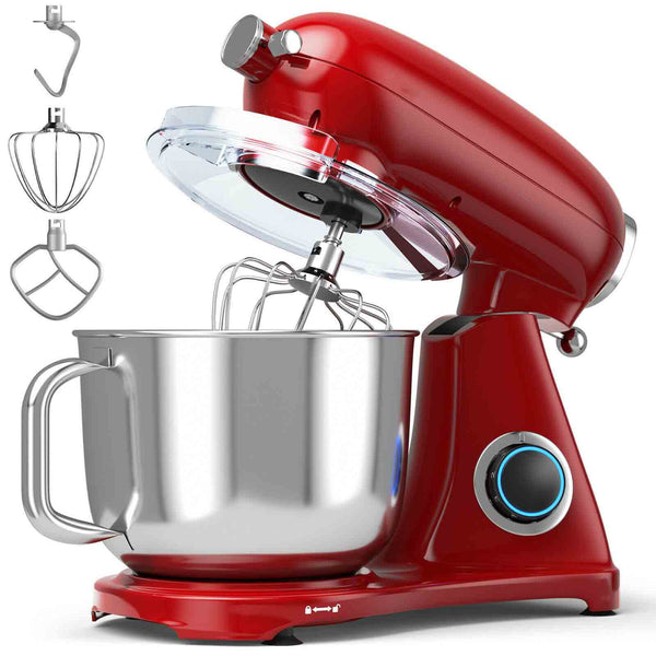 7 Quart 800W 6-Speed Electric Tilt-Head Food Stand Mixer