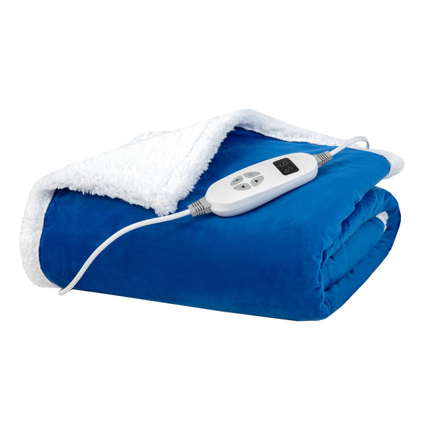 Heated Electric Blanket Throw with 10 Heat Levels