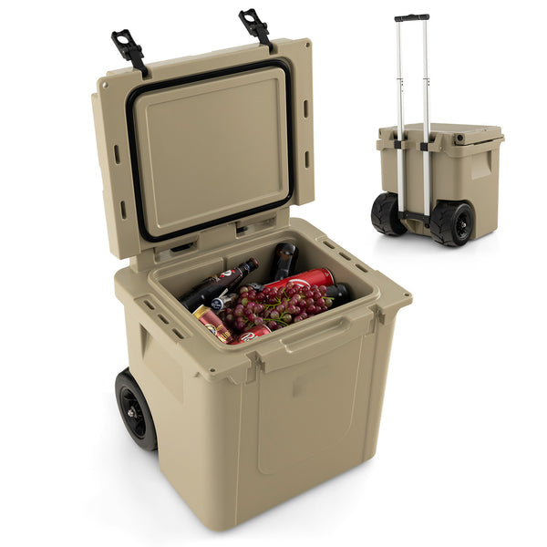 45 Quart Cooler Towable Ice Chest