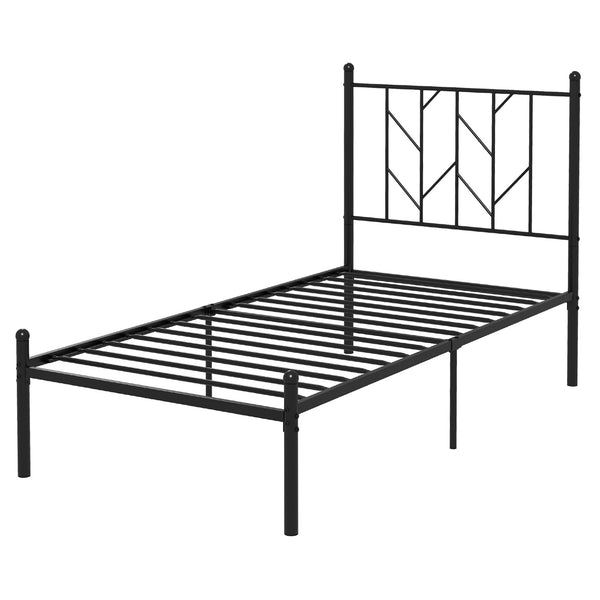 Twin/Full/Queen Size Platform Bed Frame with Sturdy Metal Slat Support