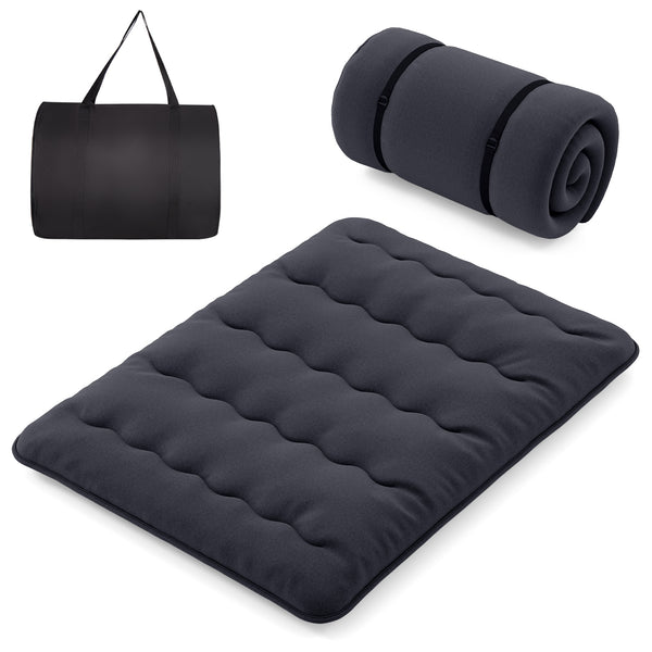 Futon Mattress with Washable Cover and Foldable Mat