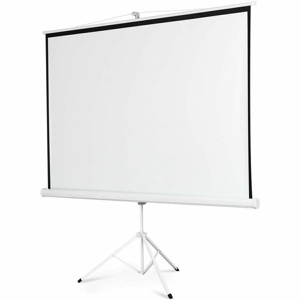 100 Inch 70 x 70 Portable Square Tripod Screen Projection Projector