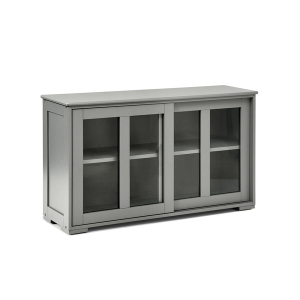 Sideboard Buffet Cupboard Storage Cabinet with Sliding Door