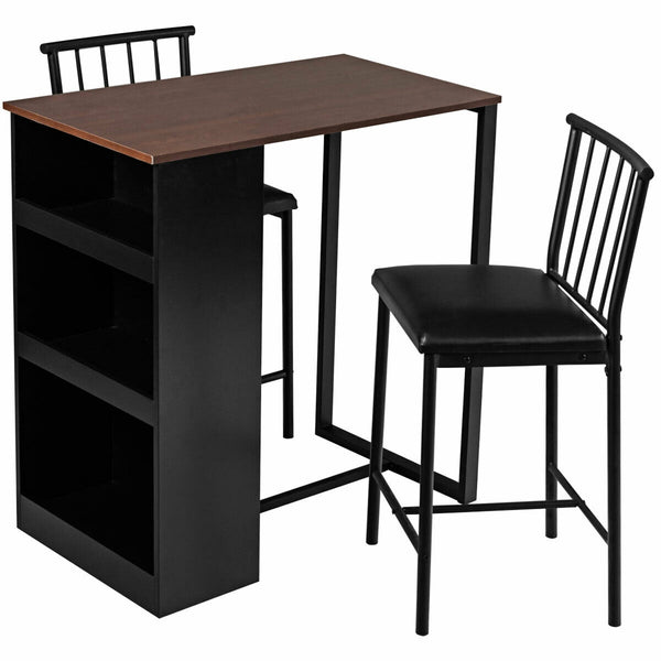 3 Piece Counter Height Pub Dining Set