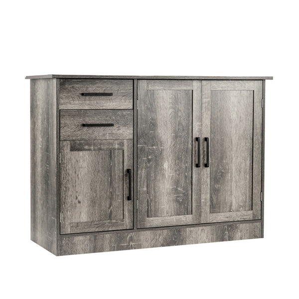 Buffet Server Storage Cabinet with 2-Door Cabinet and 2 Drawers