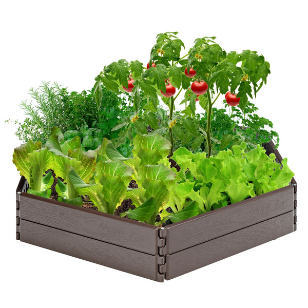 Raised Garden Bed Set for Vegetable and Flower