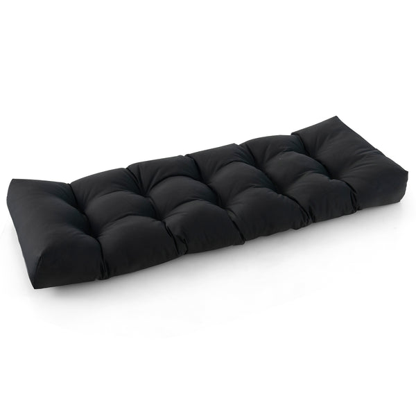 Indoor Outdoor Tufted Bench Cushion with Soft PP Cotton