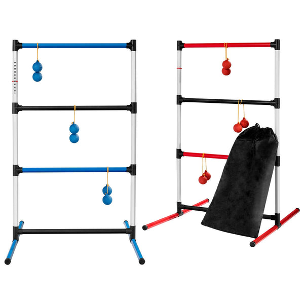 Indoor Outdoor Portable Ladder Ball Toss Game Set with Bag