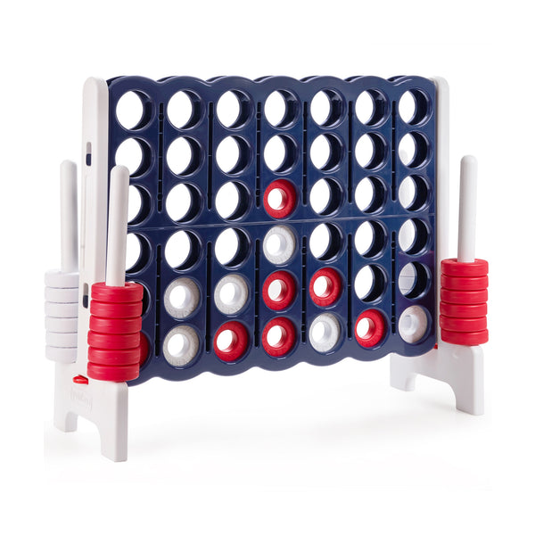 3.5 Feet Tall Jumbo 4-to-Score Giant Game Set with 42 Jumbo Rings