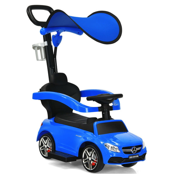 3-in-1 Mercedes Benz Ride-on Toddler Sliding Car