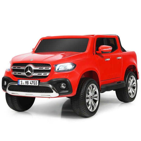 12V 2-Seater Kids Ride On Car Licensed Mercedes Benz X Class RC with Trunk