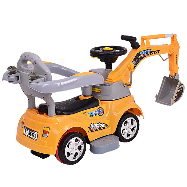 Electric Remote Control Riding Excavator Digger Car