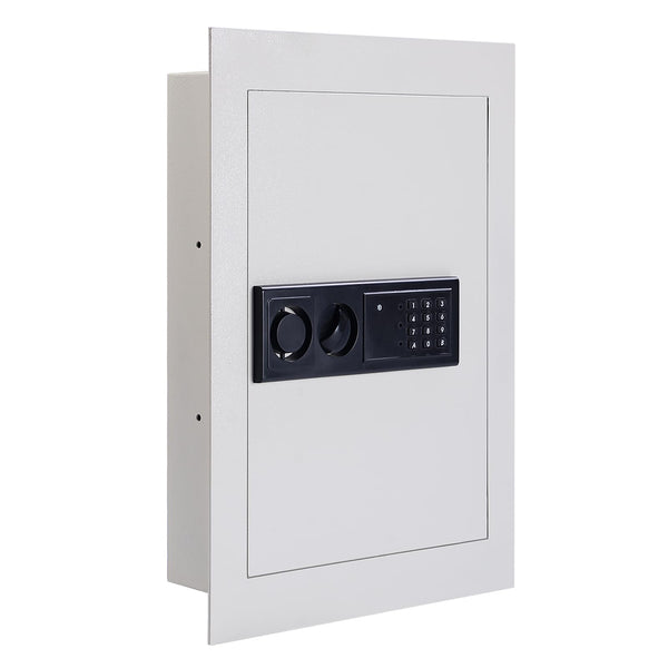 Digital Flat Recessed Wall Safe Security Lock Gun Cash Box